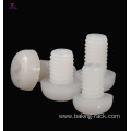 M8 M10 white nylon plastic machine screw